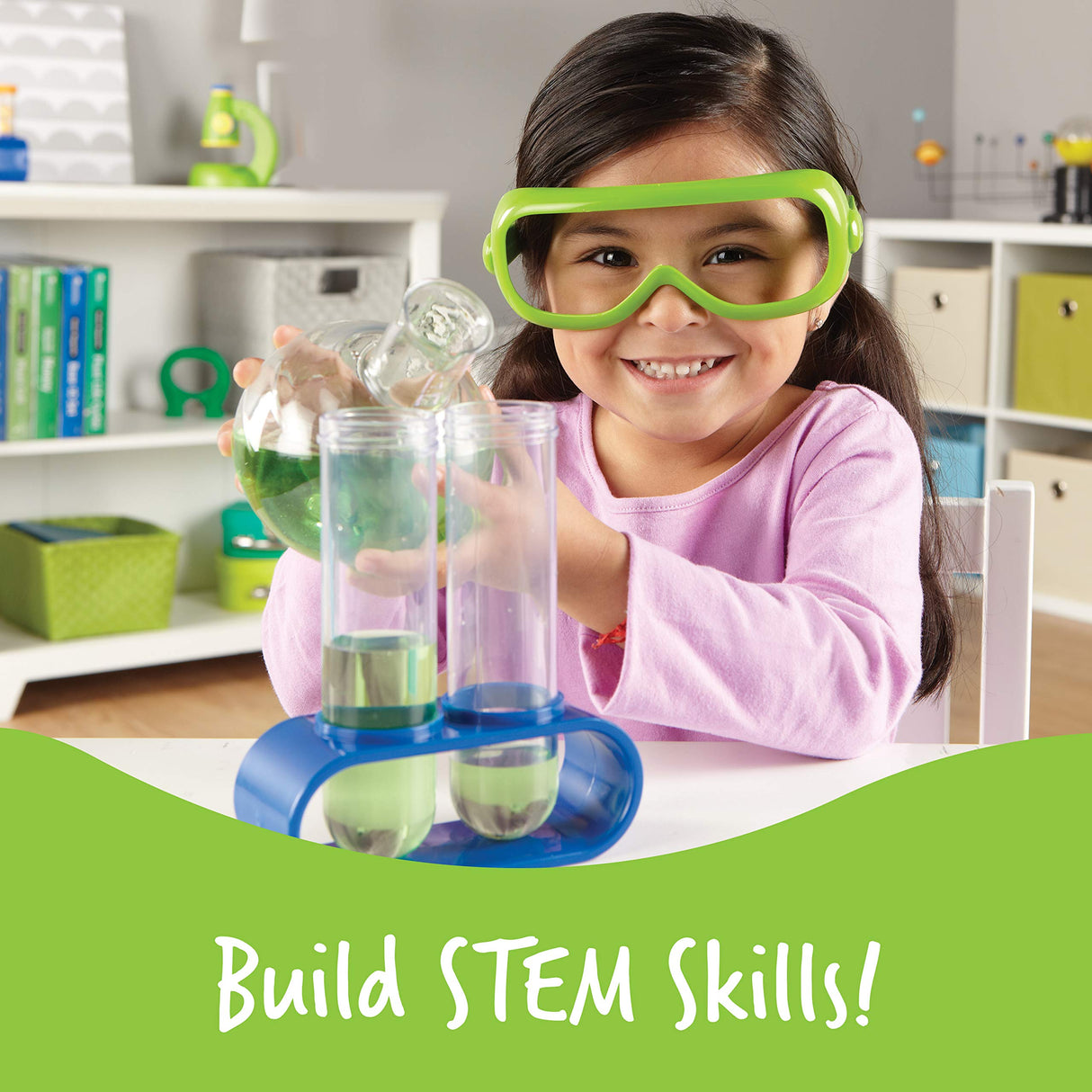 Learning Resources Primary Science Deluxe Lab Set - 45 Pieces, Ages 3+ Preschool Science Kit, STEM Toys, Science Experiments for Kids, Preschool Learning Toys Learning Resources