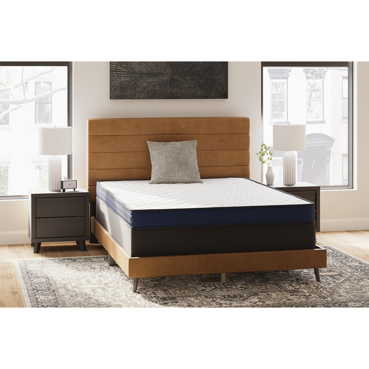 Signature Design by Ashley Full Size Medium Firm 6 Inch Memory Foam Mattress with Breathable Quilted Cover Signature Design by Ashley