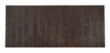 Signature Design by Ashley Burkhaus Traditional Rectangle Extension Dining Room Table, Dark Brown Signature Design by Ashley