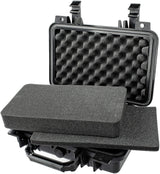 Eylar Tactical Hard Gun Case Water & Shock Proof With Foam TSA Approved 11.6 Inch 8.3 Inch 3.8 Inch (Black) Eylar