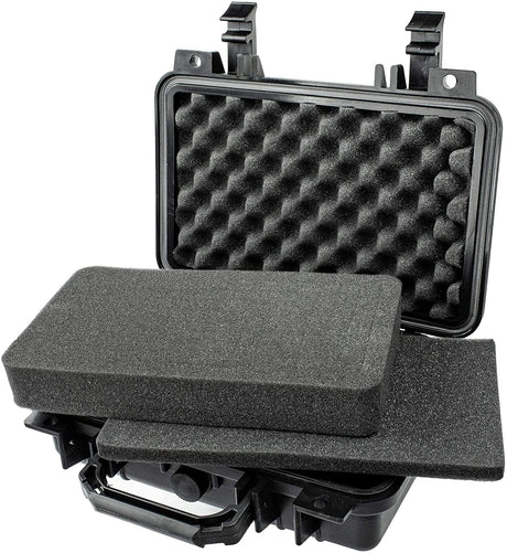 Eylar Tactical Hard Gun Case Water & Shock Proof With Foam TSA Approved 11.6 Inch 8.3 Inch 3.8 Inch (Black) Eylar