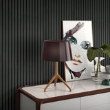 INNO STICKERS 3-Piece Wood Slat Wall Panel for Interior Wall Decor Noise Cancelling 94.5" x 11.4" Acoustic Decorative 3D Sound Absorbing Wall Paneling, Black Oak, 22.4 Sq.Ft INNO STICKERS