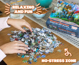 Dungeon Denizens Mythical Monster Puzzle for Adults and Kids | 1000 Piece Jigsaw Puzzle Toy | Fun Quarantine Gifts | Interactive Brain Teaser for Game Night | 28 x 20 Inches Toynk