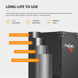 INTERGREAT Metal Wall Storage Cabinet with Adjustable Shelf, Wall Mounted Tool Cabinets with Pegboard for Garage, Lockable 31” H Steel Medicine Cabinets with Doors, Home Office, Kitchen (32”W x 12”D) INTERGREAT