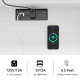 YITAHOME Dresser TV Stand for 55'', 9 Drawer Dresser with Power Outlet, Wide White Drawer with Metal Handle and PU Finish YITAHOME