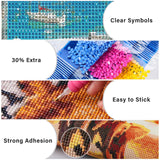 Lxmsja Sea View Diamond Art Kits for Adults, Landscape DIY Full Drill Diamond Painting Kits for Beginners, 5D Gem Art Crafts for Adults, Home Wall Decor 12x16 inch Lxmsja