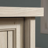 Sauder Costa Executive Desk, L: 65.12" x W: 29.53" x H: 30.0", Chalked Chestnut finish Sauder