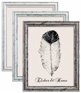 ELSKER&HOME 11 x 14 Picture Frame Set of 3, Rustic Farmhouse Distressed Retro Style Photo Frame for Wall Mounting and Tabletop,Wooden Frame for Gifts ELSKER&HOME
