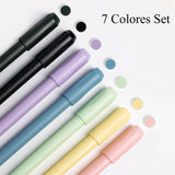 Pastel Pencil Extender Holder and Pencil Grip Set with 320 Sticky Notes, Standard Size Compatible, 7 Colors SLFreMint