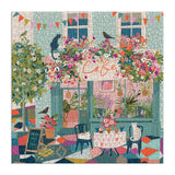 Galison Afternoon Tea Puzzle, 500 Pieces, 20” x 20” – Floral Jigsaw Puzzle with a Beautiful Illustration by Victoria Ball – Thick Sturdy Pieces, Challenging Family Activity, Makes a Great Gift Galison