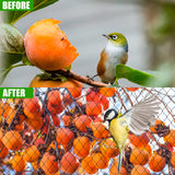 Bird Netting for Chicken Coop - 50x50ft Poultry Netting Over Chicken Run & Chicken Pen, Heavy Duty 2.4” Mesh Garden Net for Blueberry Bushes, Fruit Trees and Vegetable Against Birds, Deer, Squirrels RYHBETH