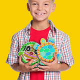 Stepping Stones Painting Kit for Kids - Outdoor Crafts - Paint 5 Garden Stone - Unicorn Craft Kits for Boys, Girls Ages 6-12 - Gifts for Boy, Girl Age 6, 7, 8, 9, 10 + Year Old - Summer Gift Dan&Darci