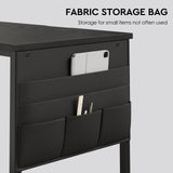 Ｍａｉｈａｉｌ Maihail Home Office Desk with Drawers Adjustable Shelves, 59 inch Writing Desk with File Cabinet, Large Computer Desk with Storage, Vintage, Black Maihail