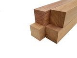 Barrington Hardwoods Walnut Lumber Turning Blank Squares - 3" x 3" (4 Pcs) (3" x 3" x 6") Barrington Hardwoods