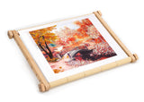 Needlepoint Embroidery Tapestry Scroll Frame Made of Organic Beech, Wooden Cross Stitch Frame, Needlepoint Holder, Stitching Frame (15.7" х 22") AllAboutEmbroideryUA