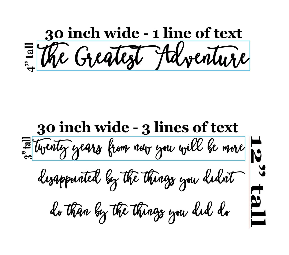 Custom Wood Word Signs, Phrase & Custom Quotes for wall decor, Do it yourself projects Kobasic Creations