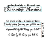 Custom Wood Word Signs, Phrase & Custom Quotes for wall decor, Do it yourself projects Kobasic Creations