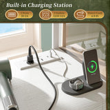 Dresser for Bedroom with Charging Station and LED Lights Dressers & Chest of Drawers with 12 Fabric Drawers Organizer with 10MM Thick Acrylic Sheet for Living Room, White Romorgniz