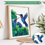 CKMOREL Humming Bird Adult Coloring Book Spiral Bound Mindfulness Adult Coloring Book for Women Relaxation Spiral Bound Lay Flat, Single-Sided Print with 24 Pages, Anxiety Relief Gifts Relaxation CKMOREL