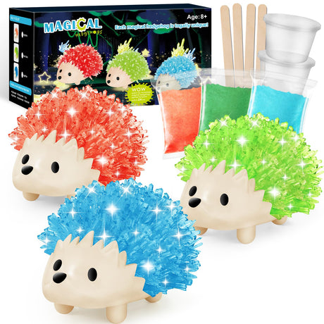 sdaymol Crystal Growing Kit,Science Kits for Kids Age 8-12,DIY Science Experiments Lab Learning & Educational Toys,STEM Projects Toys Gifts for Boys & Girls Ages 8 9 10 12 sdaymol