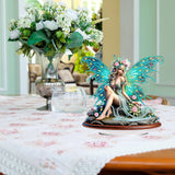 DoxQcs DIY 5D Easter Bunny Egg Diamond Art Painting Ornaments Kits, Crystal Rhinestones Diamond Art Desktop Ornament for Desktop Ornaments (Single Side Dot Diamond)-#27-Butterfly Fairy DoxQcs