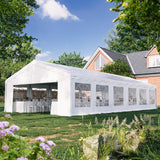 Quictent 20x40 Party Tent Heavy Duty Upgraded Galvanized Outdoor Canopy Tent Carport Wedding Event Shelter Wedding Tents for Parties with Storage Bags Quictent