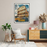 SKRYUIE Paint by Numbers Kits for Adults Rome, Acrylic Oil City Paint by Numbers for Adults Beginner Canvas with Brushes Paintwork Art Crafts for Home Decor 16x20 inch x14 SKRYUIE