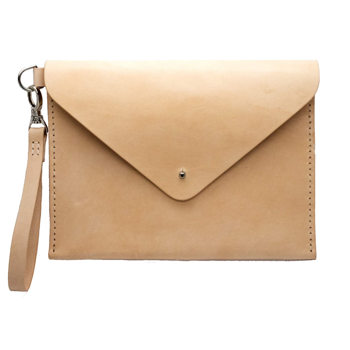 Realeather DIY Envelope Clutch Purse Kit, Natural Realeather