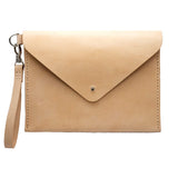 Realeather DIY Envelope Clutch Purse Kit, Natural Realeather