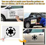 2 Pack Blank Car Magnets, 18" x 12" Car Door Magnets Signs, Rounded Corners Magnetic Vehicle Sign for Car to Advertise Business and Cover Company Logo, Prevent Car Scratches & Dents AzReference