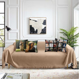 ZOCONE 6 Sublimation Blanks for Personalized Pillow, 15.7” Sublimation Pillow Covers Blank Polyester Throw Pillow Cases, 9 Panel & Blank 2 Styles Sublimation Pillow Case for DIY No Pillow Insert ZOCONE