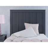 Signature Design by Ashley Simmenfort Farmhouse Panel Headboard with Matte Finish, Twin, Blue Signature Design by Ashley