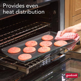 GoodCook Nonstick Steel Baking Sheet, 11" x 17", Gray GoodCook