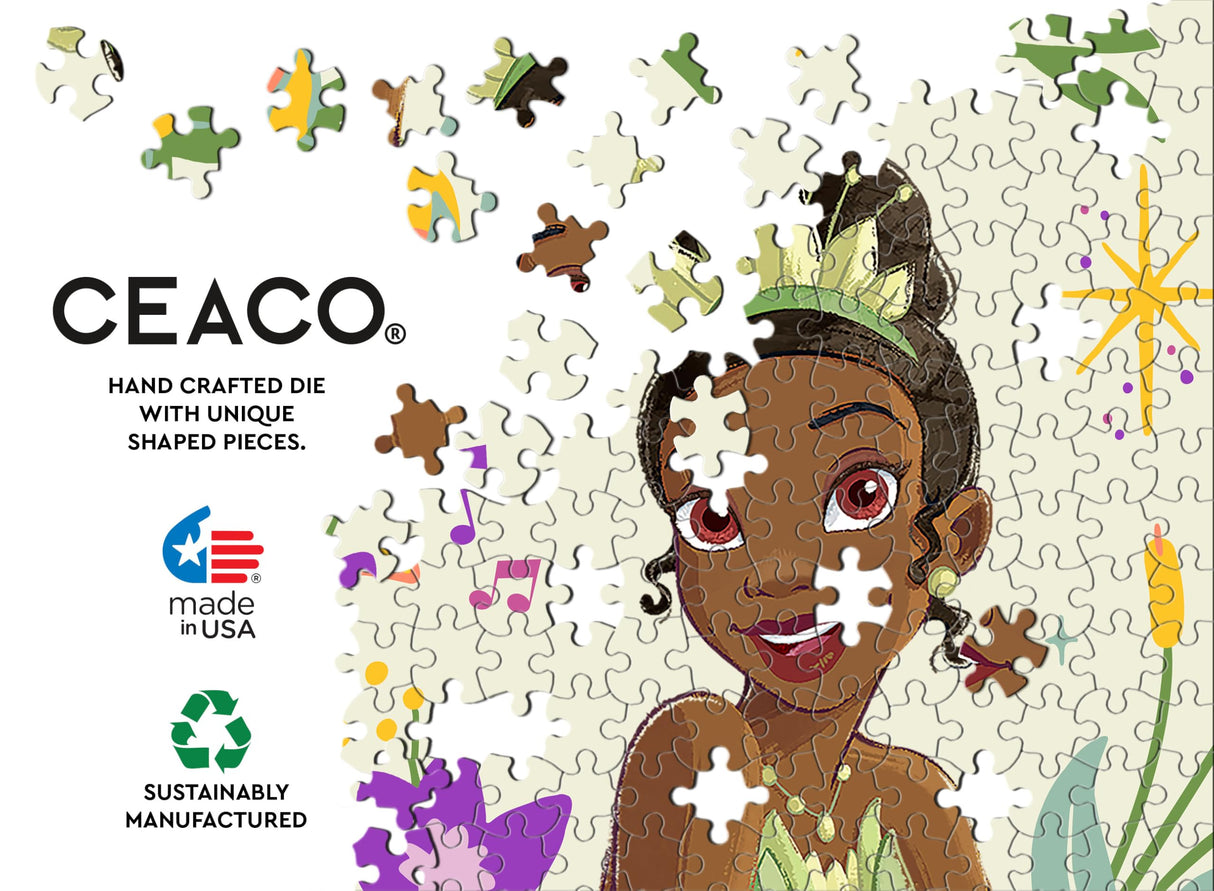 Ceaco - 4 X 1 Kids Multipack - Disney - Princess - Multi-Piece Jigsaw Puzzle for Families -Challenging Puzzle Perfect for Game Nights - Finished Size is 26.75 x 19.75 Ceaco