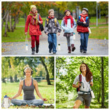 13PCS Sublimation Water Bottle Carriers Bag Blanks 26oz Insulated Neoprene Water Bottle Holder Crossbody Water Bottle Sleeve Pouch Cover for 750ml with Adjustable Strap for Adult Kids Hiking Walking Piklodo