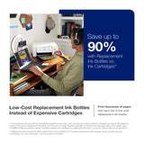 Epson EcoTank ET-2800 Wireless Color All-in-One Cartridge-Free Supertank Printer with Scan and Copy. Full 1-Year Limited Warranty - White (Renewed Premium) Epson