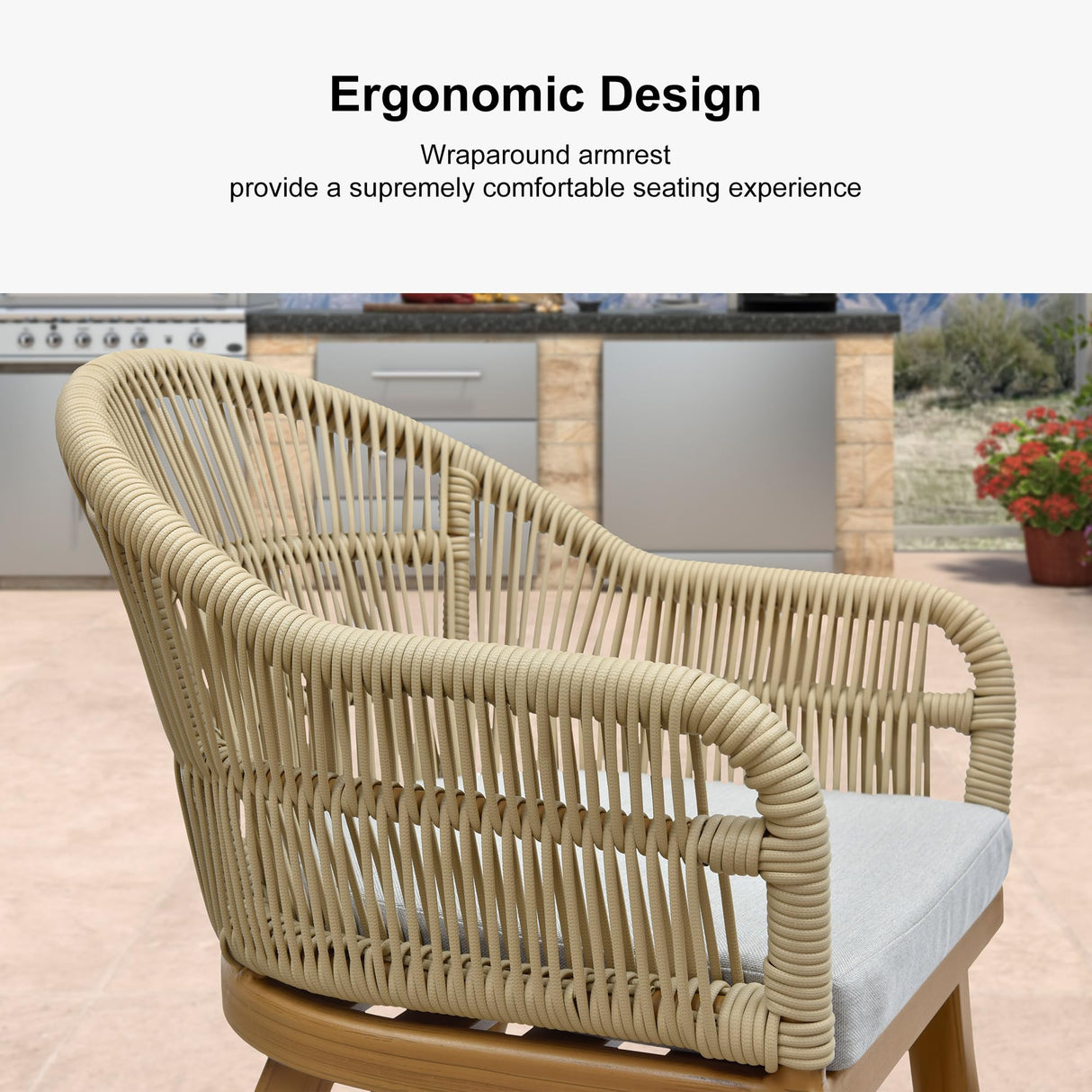 PURPLE LEAF 11 Pieces Patio Dining Set with Outdoor Aluminium Dining Table and Woven Chairs Modern Metal Furniture Cushions Sets for Garden Yard Indoor Decor Kitchen Teak PURPLE LEAF