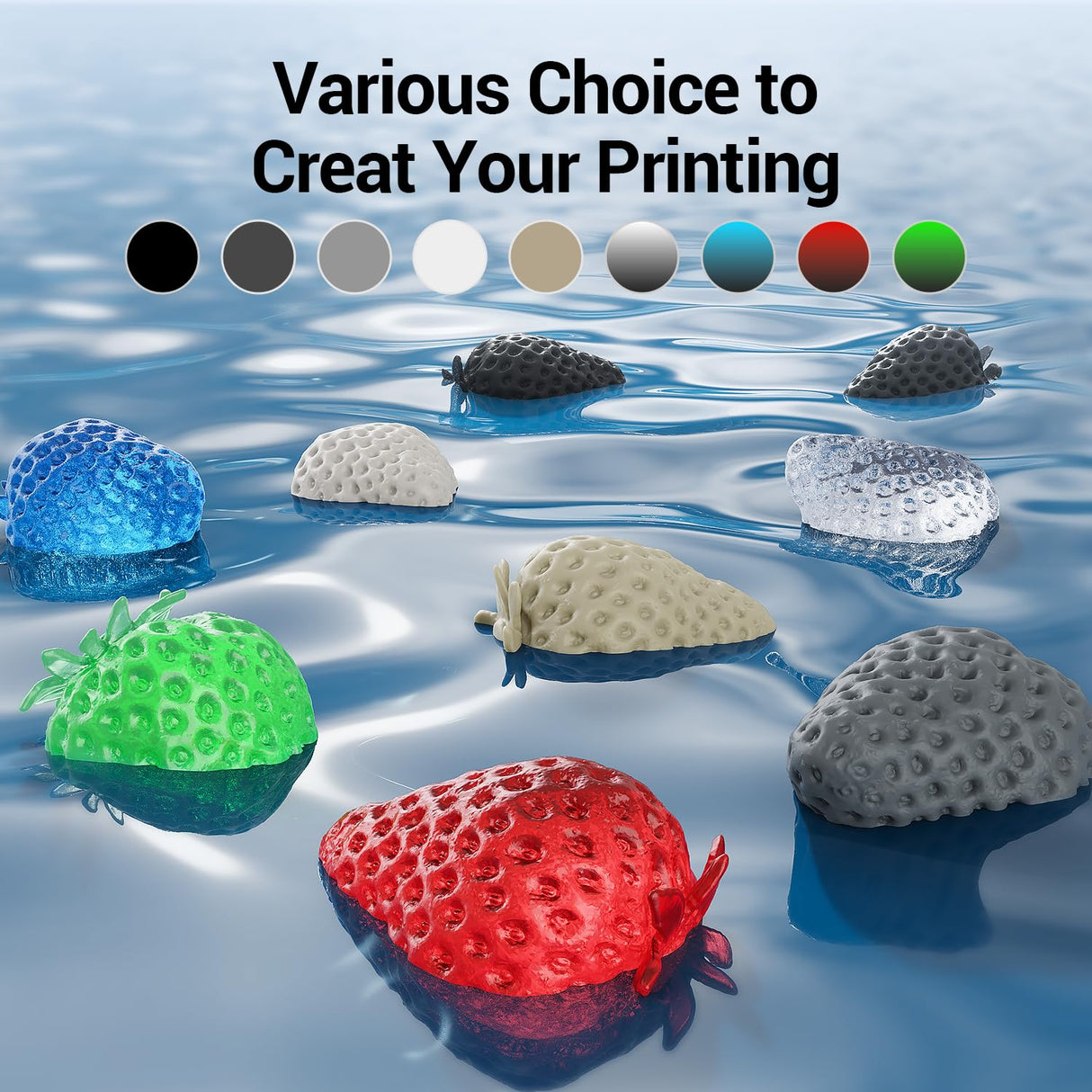 UNIFORMATION Water Washable Resin Easy to Clean Fast UV Curing 3D Printer Resin Photopolymer Low Viscosity Rapid 3D Resin Liquid with High Precision Suit for SLA/LCD/DLP Printing White 1KG Uniformation