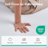 Novilla 10 Inch Mattress Full, Gel Full Memory Foam Mattress in a Box with Comfort Foam for Back Pain Relief & Body Support & Cool Night Sleep, CertiPUR-US Certified Novilla