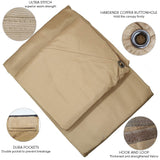 ontheway Replacement Canopy Top for Lowe's Allen Roth 10X12ft Gazebo #GF-12S004B-1 (Khaki) ontheway