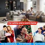 Mutak 4-5 Rifle Gun Safe for Home Rifle and Pistols, Biometric 5 Rifle Safe & 5 Pistols Racks, 4 Ways Quick Access with Fingerprint/PIN/Key/Type-C, Gun Cabinet with Alarm (No Assembly Required) Mutak