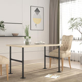 Licperron Coffee Table Legs, 2 Pack 30 Inch Industrial Metal Table Legs, Black Pipe Table Legs for Coffee Desk Furniture Licperron