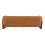 Christopher Knight Home Almab 82 Inches Sofa Couch, Cozy Boucle Upholstered 3-Seater Sofa, Wood Frame Couch, Comfy Couches for Living Room and Office, Modern Sofa, Caramel Brown Christopher Knight Home