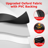 iCOVER Vertical Round Smoker Cover, Kettle Grill Cover, 29 Inch BBQ Barbecue Cover, Dome Smoker Cover, Bullet Smoker Cover, Barrel Cover Fire Pit Cover for Char-Broil Weber George Foreman Brinkmann i COVER