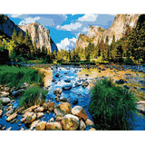 TOCARE Paint by Numbers Kit for Adults Yosemite National Park,Adult Paint by Number Canvas Yosemite,Adult's Paint-by-Number Kits Nature Scenery 16x20inch TOCARE
