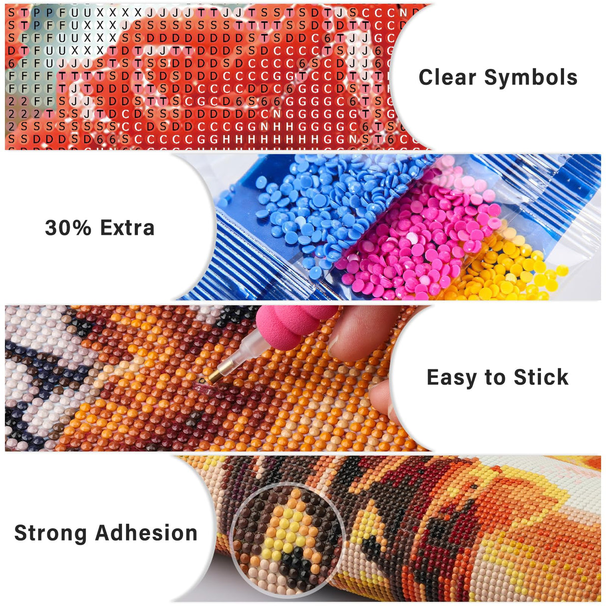 Lxmsja Red Rose Diamond Art Kits for Adults, Butterfly DIY Full Drill Diamond Painting Kits for Beginners, 5D Gem Art Crafts for Adults, Home Wall Decor 12x16 inch Lxmsja