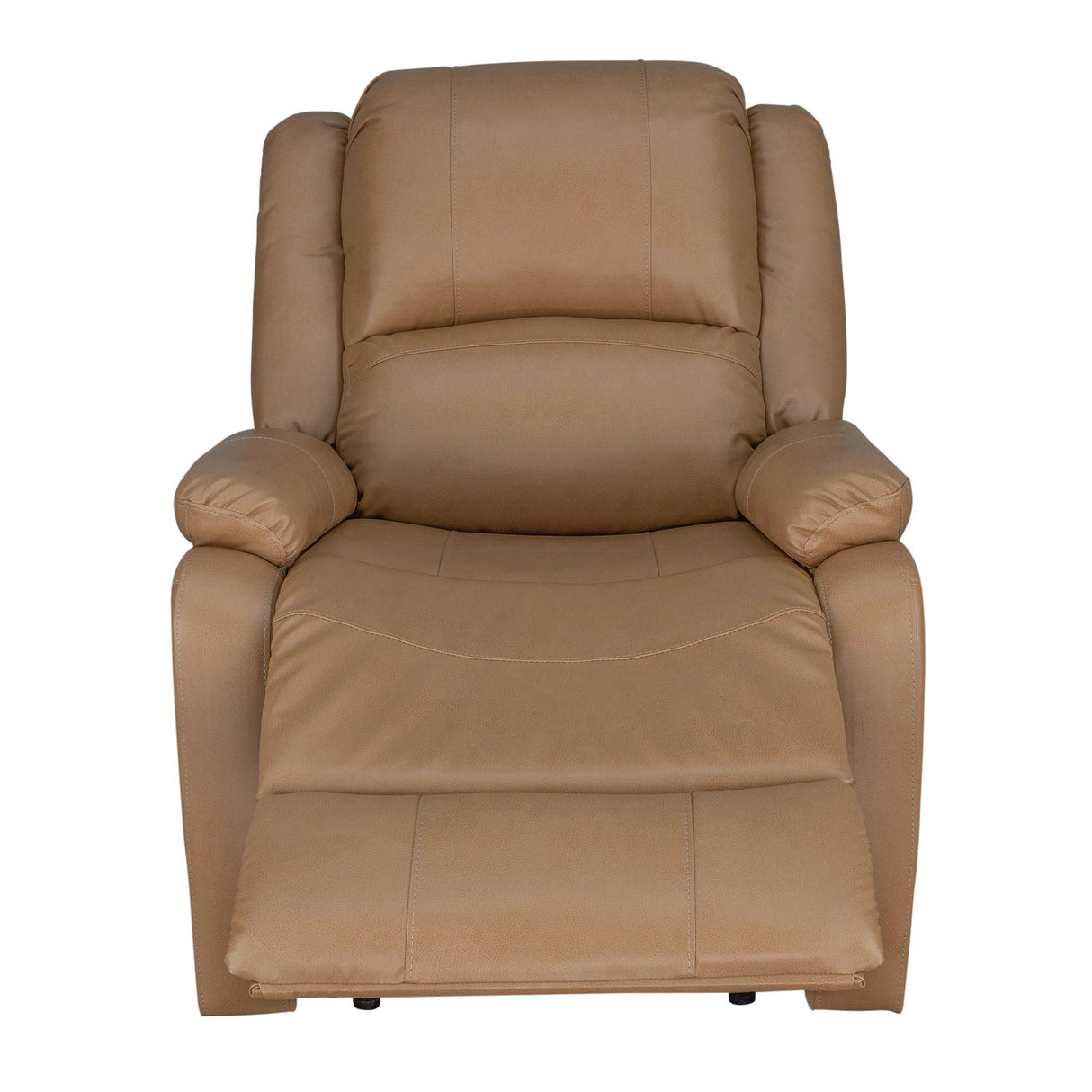 RecPro Charles Collection | 30" Zero Wall Wall Hugger Recliner | RV Living Room (Slideout) Chair | Toffee, 1-Pack RecPro