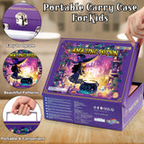 B Bascolor Potion Kits for Kids Girls Toys, 20 Magic Themed Witch Mix Potion Bottles/Cauldron/Magic Carry Case, Kids Potion Making Kit, Halloween Christmas Birthday gifts for girls kid age 6 7 8-10-12 B Bascolor