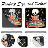 Skull Diamond Art Painting Bookmarks - 6 Pcs Mystical Boho Skull Diamond Art Bookmarks Kit for Adults, Halloween Skeleton Gem Painting Kits for Beginners Book Lover Gifts Sitsink