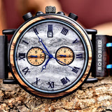 2win Engraved Wood Watches Personalized Gifts for Men Husband Boyfriend My Man Fiancé Groomsman Wedding Birthday Christmas Anniversary Wacth (Custom Box Photo) 2win